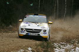 Gemischte Gefühle im ADAC Opel Rallye Junior Team